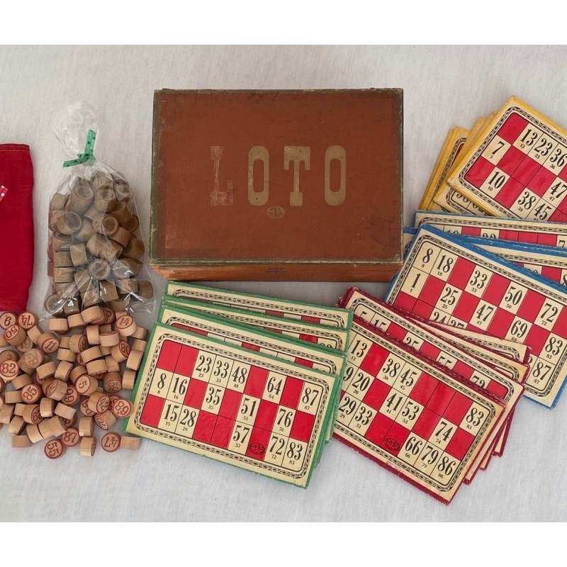 Mallette loto 48 cartons - Petits jeux de cartes
