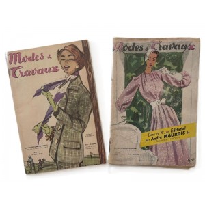 2 magazines Modes & Travaux...
