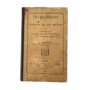 Livre Chateaubriand,...