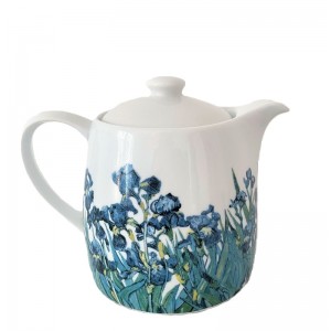 Cafetière Iris en porcelaine