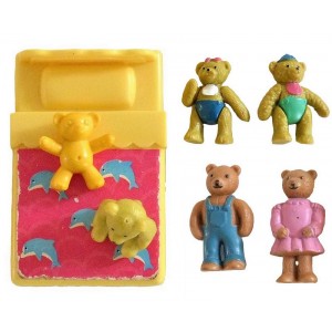 Figurines vintage Famille OURS